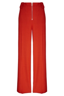 Расклешенные красные брюки Victoria, Victoria Beckham