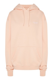 Абрикосовое худи оверсайз Acne Studios