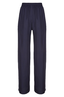 Широкие темно-синие брюки Acne Studios