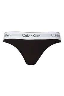 Черные трусы с логотипом Calvin Klein