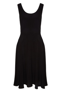 Черное платье на бретелях Calvin Klein