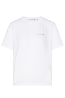 Белая футболка Calvin Klein