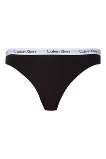 Комбинированные черные трусы Calvin Klein