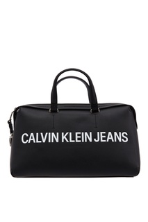 Черная сумка с логотипом Calvin Klein