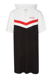 Платье с капюшоном Calvin Klein