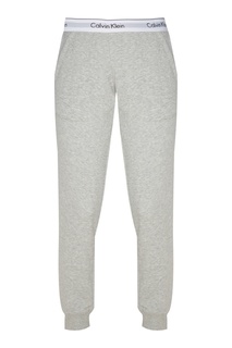 Серые трикотажные брюки Calvin Klein