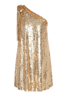 Золотистое платье с пайетками P.A.R.O.S.H.