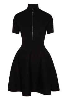 Черное платье с застежкой-молнией Victoria Beckham
