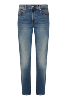 Голубые джинсы с потертостями Calvin Klein