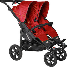 Коляска для двойни прогулочная TFK Twin Trail Tango Red T-TWT-345