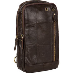 Cумка Polar 0707 Brown мужская сумка кожа