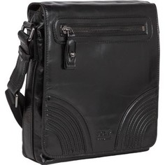 Cумка Polar К8036/КОЖА Black планшет верт.малый