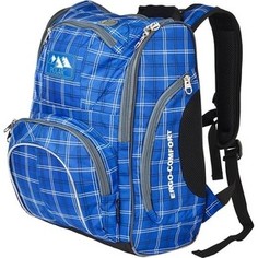 Рюкзак Polar П3065А-04 синий рюкзак Школа+ноутбук 5-10 класс Ergo-Comfort