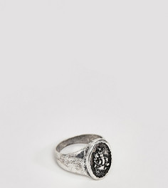 Серебристое кольцо со Святым Христофором Reclaimed Vintage - Серебряный