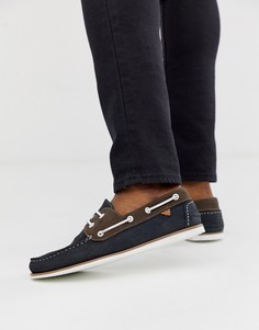 Темно-синие мокасины River Island - Темно-синий