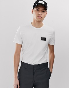 Эластичная футболка узкого кроя с логотипом Calvin Klein Jeans - Мульти