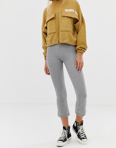 Расклешенные брюки в клеточку Pull&Bear - Мульти