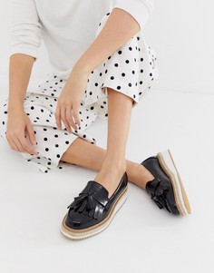 Лоферы на плоской подошве ASOS DESIGN Merit - Черный
