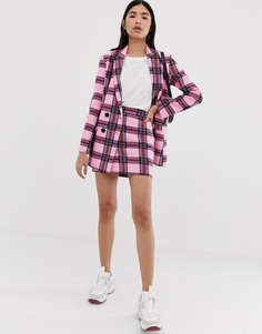 Мини-юбка в клетку ASOS DESIGN - Мульти