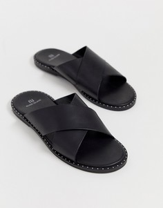 Черные сандалии River Island - Черный