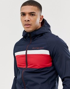 Ветровка колор блок Jack & Jones Core - Синий