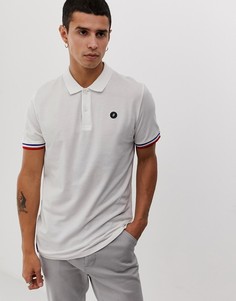 Белая футболка-поло с окантовкой Jack & Jones Originals - Белый