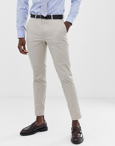 Премиум-брюки узкого кроя Jack & Jones wedding - Бежевый