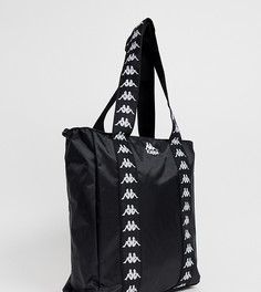 Черная сумка-тоут с логотипом Kappa Authentic Anim - Черный