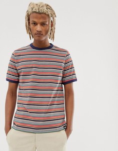 Темно-синяя футболка в полоску Dickies - Темно-синий