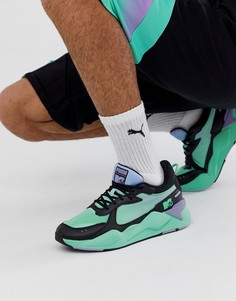 Черные кроссовки Puma x MTV RS-X - Черный