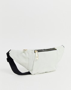 Джинсовая сумка-кошелек на пояс Yoki - Синий