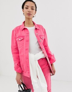 Свободная куртка Dr Denim - Розовый