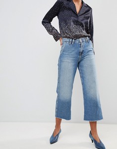 Укороченные расклешенные джинсы Pepe Jeans Patsy - Синий