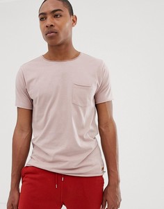 Футболка с необработанными краями Brave Soul - Розовый