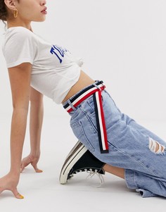 Тканый ремень Tommy Jeans - Мульти