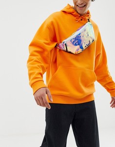 Сумка-кошелек через плечо с переливающимся эффектом ASOS DESIGN - Очистить