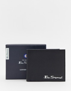 Бумажник с отделением для монет Ben Sherman - Черный