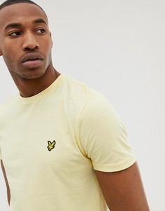 Желтая футболка с логотипом Lyle & Scott - Желтый