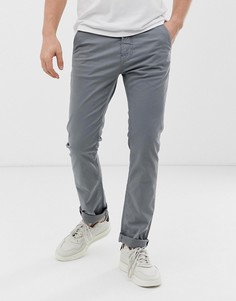 Пепельно-серые чиносы Nudie Jeans Co Slim Adam - Серый