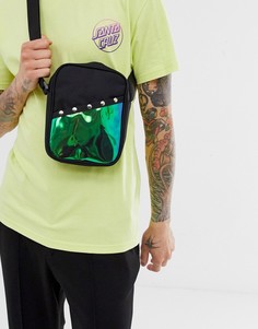 Сумка через плечо с прозрачным карманом SVNX - Черный 7X