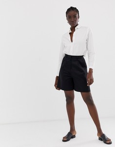 Черные шорты в винтажном стиле ASOS DESIGN - Черный