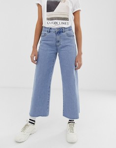 Укороченные джинсы с широкими штанинами Only - Синий