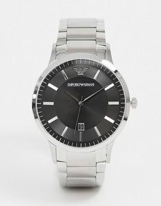 Серебристые часы Emporio Armani AR2457 - Серебряный