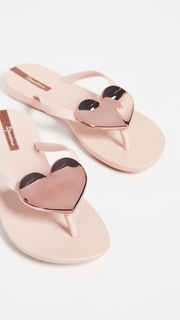 Ipanema Wave Heart Flip Flops