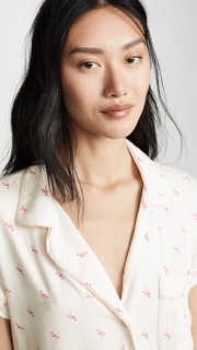 Eberjey Flamingo Shorts PJ Set