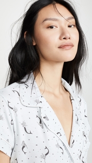 Eberjey Mermaids Shorts PJ Set