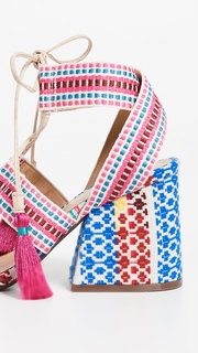 Schutz Emilen Block Heel Sandals