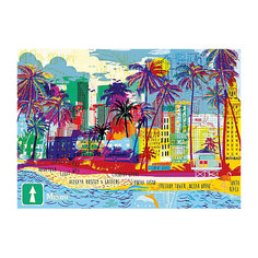 Пазл Heye "Я люблю Майами", 1000 деталей
