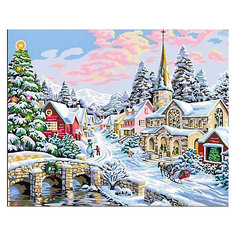 Картина по номерам Color KIT "Зима-сказка", 40х50 см