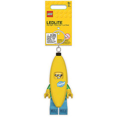 Брелок-фонарик для ключей Lego Banana Guy: Человек-банан